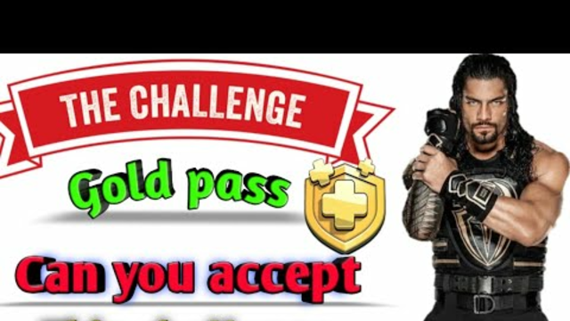 Gold pass challenge| For all Coc player| Clash of Clans| coc