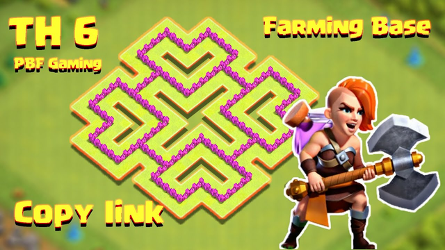 NEW BEST TH6 Base 2020 | TH6 Farming Base with Copy Link - Clash of Clans 2020 | PBF Gaming