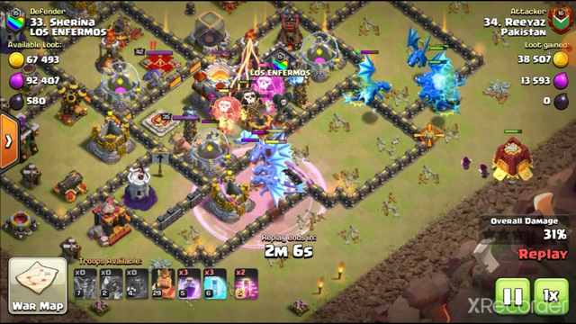 Clash of clans Great attack in war town hall 11 - 2020