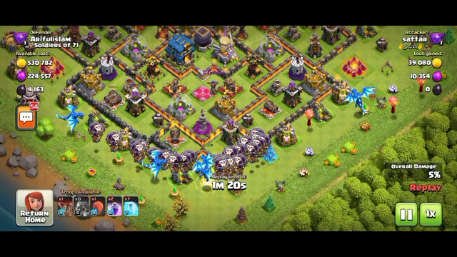 Clash of Clans | 100%attack coc | new clash of clans gameplay | games all bd