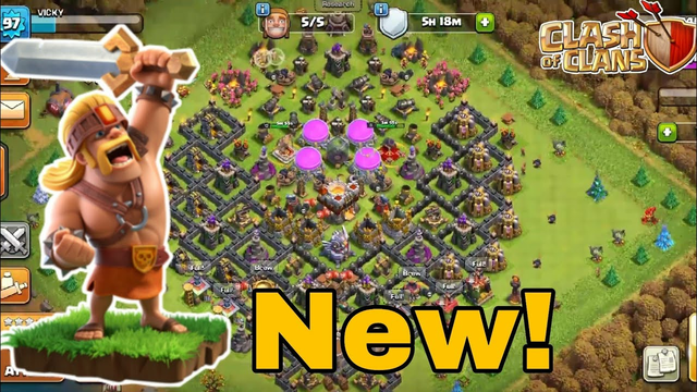 New Barbarian king clash of clans / Vicky Sathish Gaming