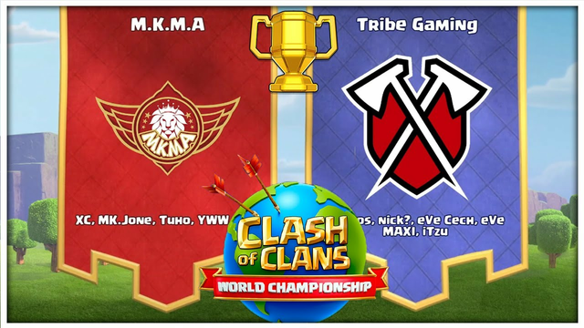 M.K.M.A vs Tribe Gaming | Esl World Championship 2020 |Clash Of Clans Tournament