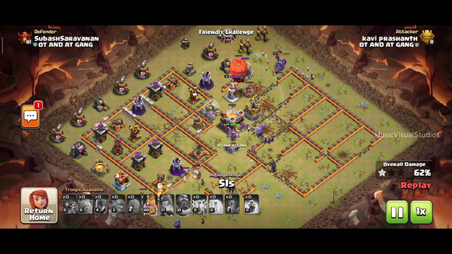 Clash Of Clans Maass Attack Video. COC Gameplay Video | Video after long Time
