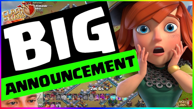 BIG ANNOUNCEMENT! Sumit007 said I can do THIS... Clash of Clans