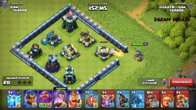 Max Defence vs Max Heroes | Clash of Clans | *Epic Attack* |