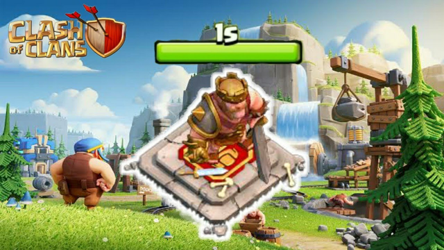 Getting my own Barbarian King.... Clash Of Clans....
