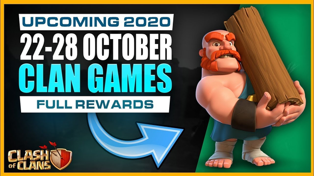 October Clan Games Rewards Clash Of Clans | Upcoming October Clan Games Rewards I Singh Is Live