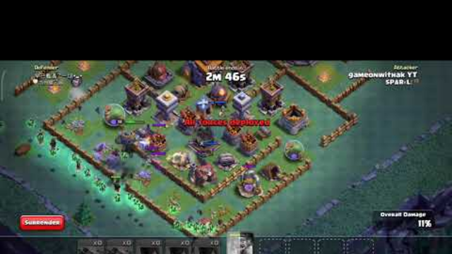 #1309 | COC Builder Hall 7 | Good Attack | Attack on BH 8 | COC Attack Strategy | Clash Of Clans | G