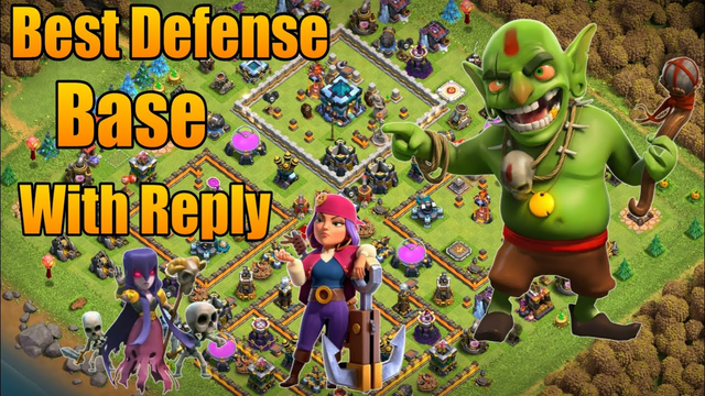 Clash of clans Best Defence Base for Town Hall 13 | with Reply Proof | #PremdeloveGaming