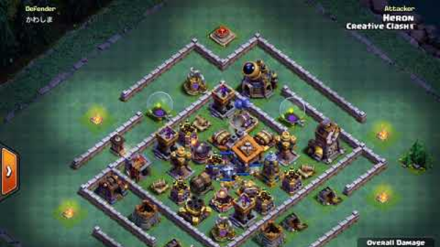 BH9 - Attack Strategy - 2x Archers, Dragons, Minions, Pekka, Hogs - Clash of Clans - Builder Base
