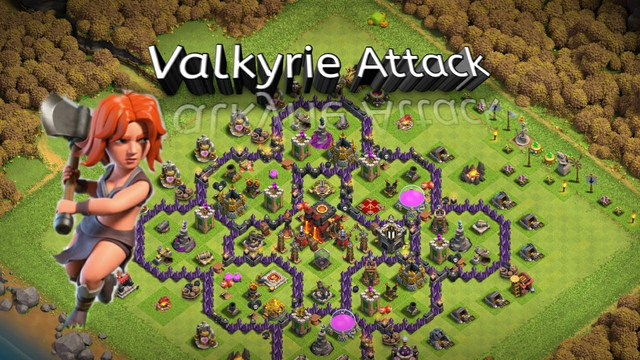 Attack with valkrie | Clash of clans gameplay part #3 in hindi