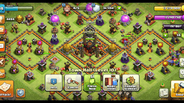 Clash of clans | Upgrading Th 10 to Th 11