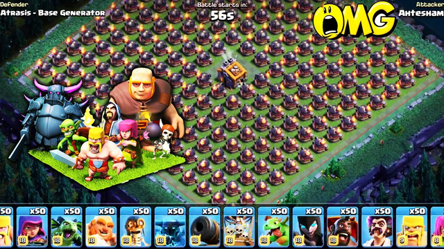 The Most Satisfying Funny Raid Ever In Clash Of Clans | Super Funny Moment Unlimited Troops