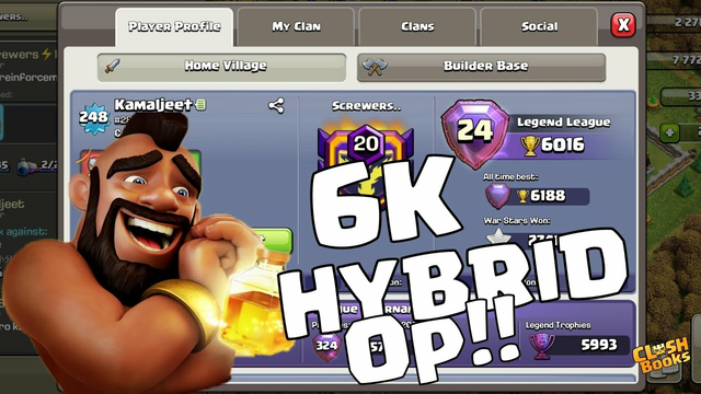 6000+ Op HYBRID LEGEND ATTACKS | TH13 ATTACK STRATEGY | CLASH OF CLANS |