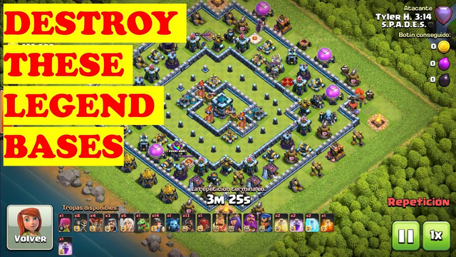 Tutorial Of How To Destroy Ring Bases In Legends Clash of Clans