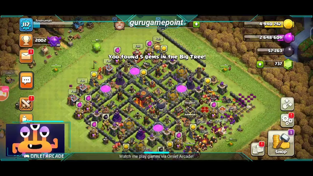 Watch me stream Clash of Clans on Omlet Arcade! Live