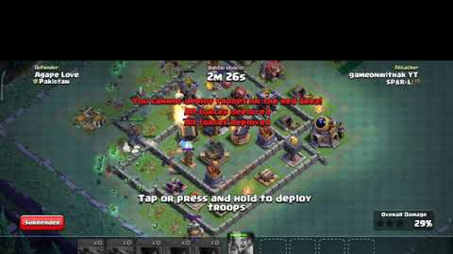 #1317 | COC Builder Hall 7 | Good Attack | Attack on BH 8 | COC Attack Strategy | Clash Of Clans | G