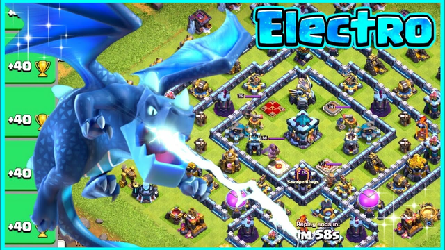 Legend League Attacks! Electro Dragon Attack Strategy! TH13|Clash of Clans