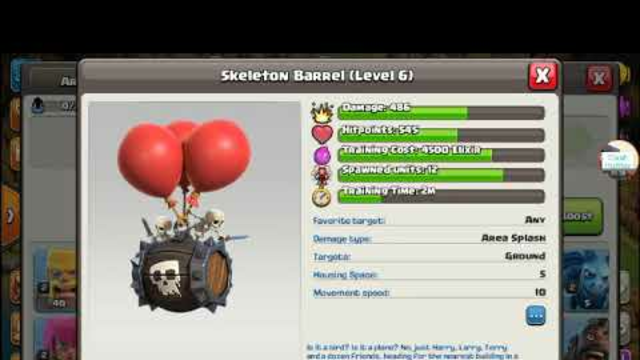 What are Skeleton Barrels ! Clash of Clans Update !