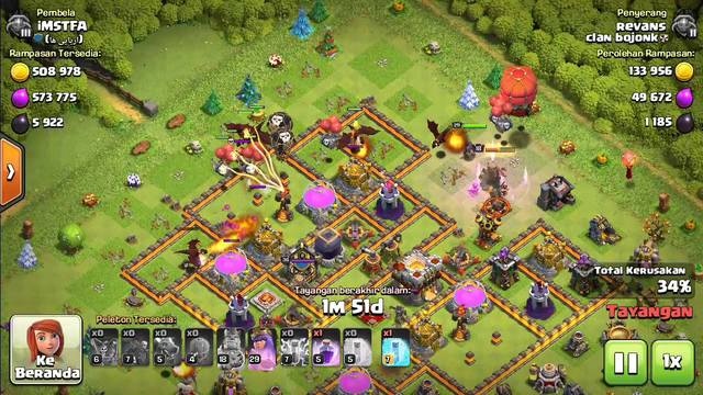 calsh of clans th 10 -11 coc Indonesia