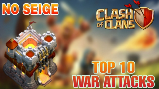 NO SEIGE 3 STAR WAR ATTACK STRATEGIES TH11 | clash of clans | Best war attacks