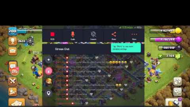Livestream Clash of Clans. Coc base visiting and much more.