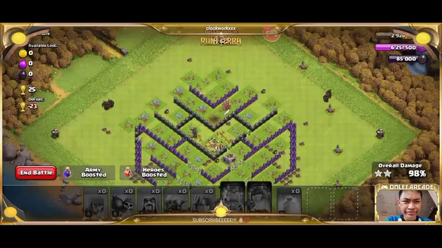 LEZZPLAY CLASH OF CLANS HAHAHA MY TH IS 9 NOW!!!