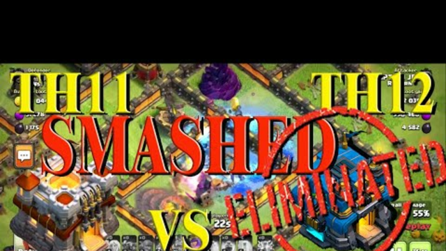 HOW TOWN HALL11 SMASHED TOWN HALL 12 | RUSH BASE | STRATEGY | MUST WATCH IT | CLASH OF CLANS