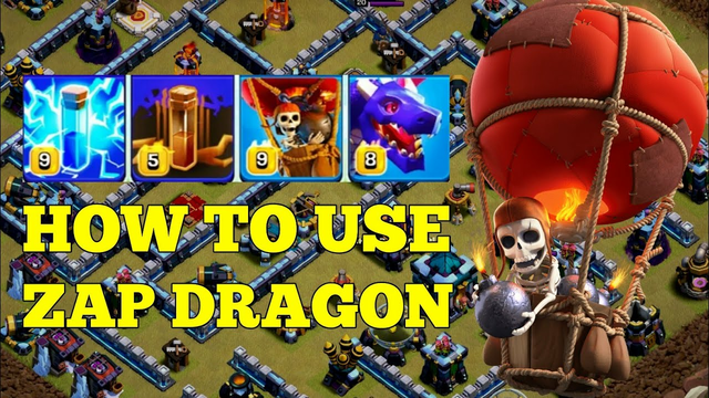 ZAP DRAGON TH13 ATTACK STRATEGY | Town Hall 13 Dragon Attacks | Clash of Clans EP77