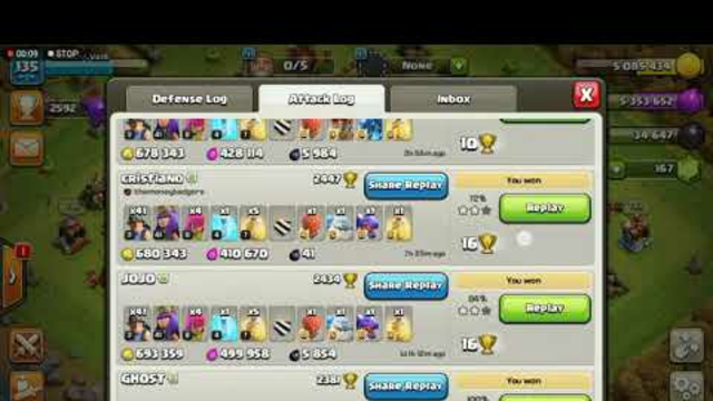 Reaching Masters League( Clash of Clans )
