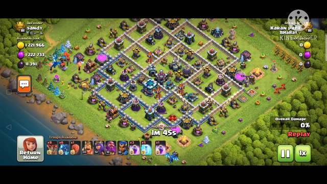 Electric is op // clash of clans //