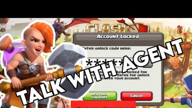 how to unlock coc account very fast 2020 | clash of clans | get fast reply from agent