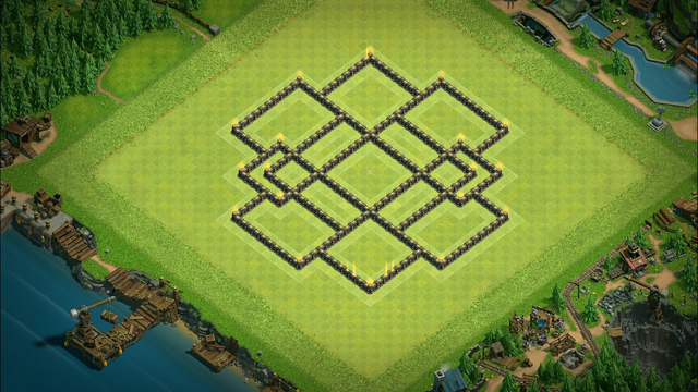 CLASH OF CLANS : th9 best base