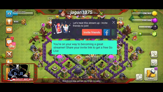 road to attack30 Clash of Clans live