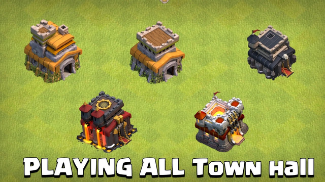 New Update  Available Clash Of Clans Live |  Playing All TownHall