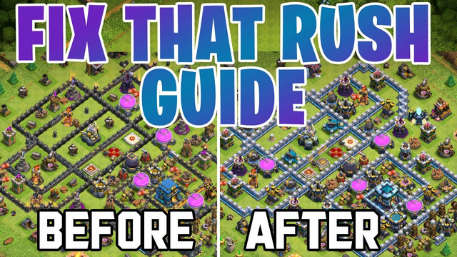 HOW TO FIX A RUSHED BASE! | Rushed Player Guide | Clash of Clans