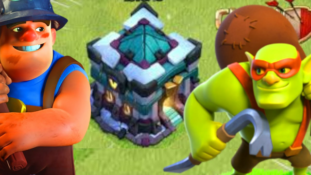 Sneaky Goblin/Miner farming on the Town Hall 13!!! CLASH OF CLANS