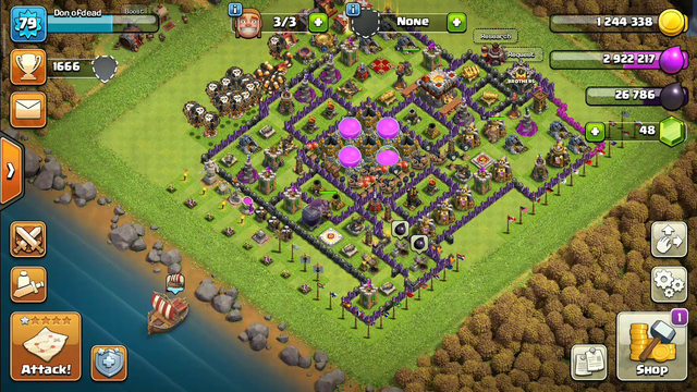 clash of clans lvl 11th base