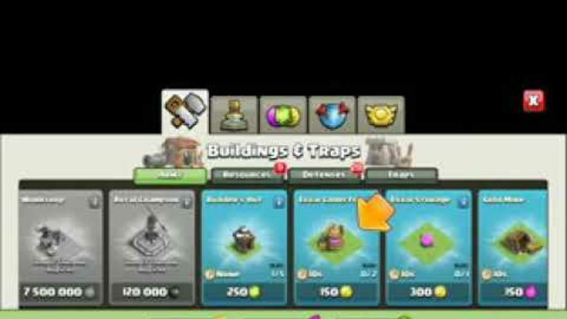 clash of clans level up from town hall 1 to 13 in one video