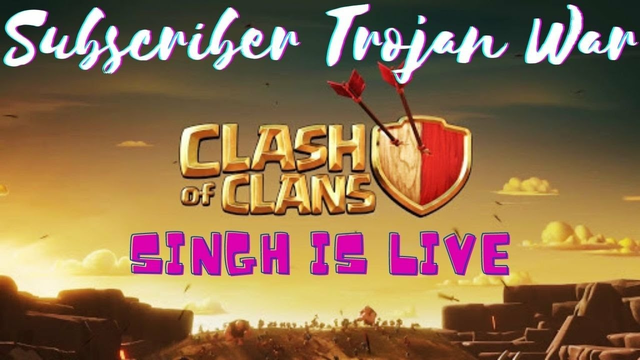 Clash Of Clans I Clash Of Clans Live | Live Base Visit I Singh Is Live