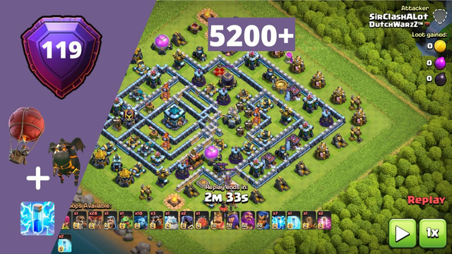 5200+ | CRUSHING BASES DAY 1 OF NEW SEASON | ZAP LALO | LEGENDS LEAGUE | CLASH OF CLANS | TH13