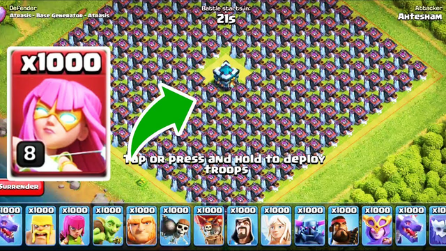 Clash of Clans Funny Raid Ever In Clash Of Clans | coc 2021 update Unlimited Troops