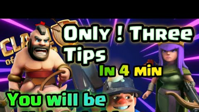 Follow Three tips only you will be unbeatable in clash of clans in hindi only in 4 minutes|tutorial