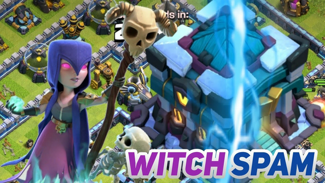WITCH SPAM* TH13 Witch Spam Strategy 2020 | CLASH OF CLANS | AAA GAMING
