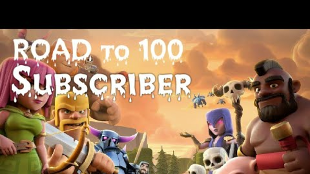Clash of Clans | Road to 100 subscribber | Night stream | KHooNI SUNNY GAMING