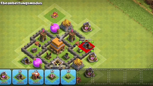 Best TH4 BASE in Clash Of Clans