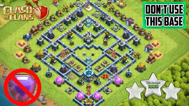 Common Th13 Square Legend Base 3 star | Don't use this Th13 Base #30 | How to 3 Star | COC Sundar