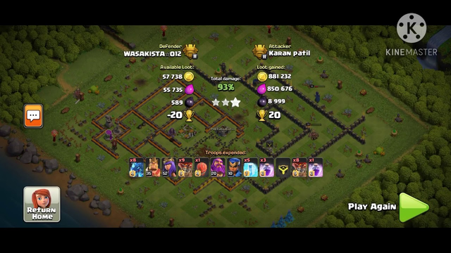 Ed attack is op // Clash Of Clans //