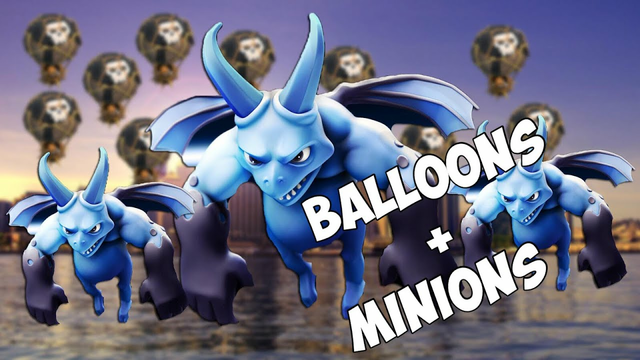 Clash of Clans - Balloonion (Balloon + Minions) Attack Strategy TH10 [2020]