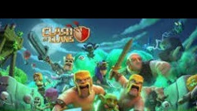 Clash of Clans game (visited my village)
